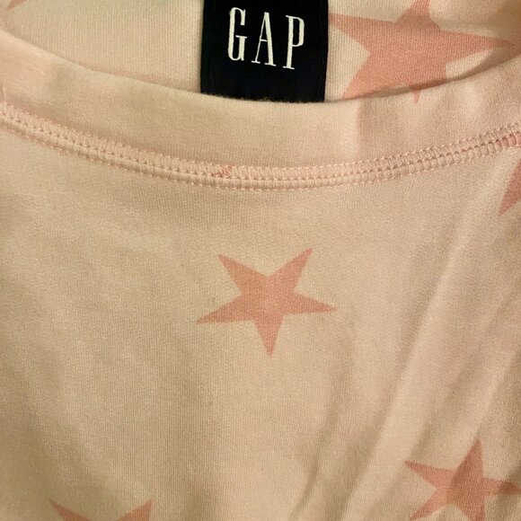 Pink With Stars Gap Super Soft Modal Fleece Jogger Lounge 2 Piece Set - Picture 5 of 5